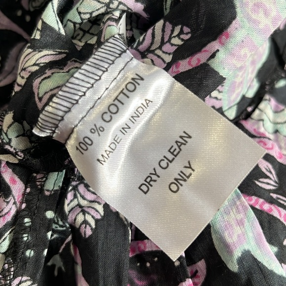 Mille Resort Klara Tropical Night Floral Dress Size L NWT - Picture 12 of 12